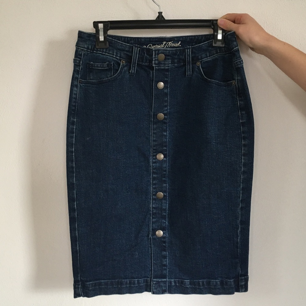 Denim skirt